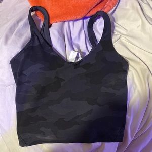 camo lululemon align tank top